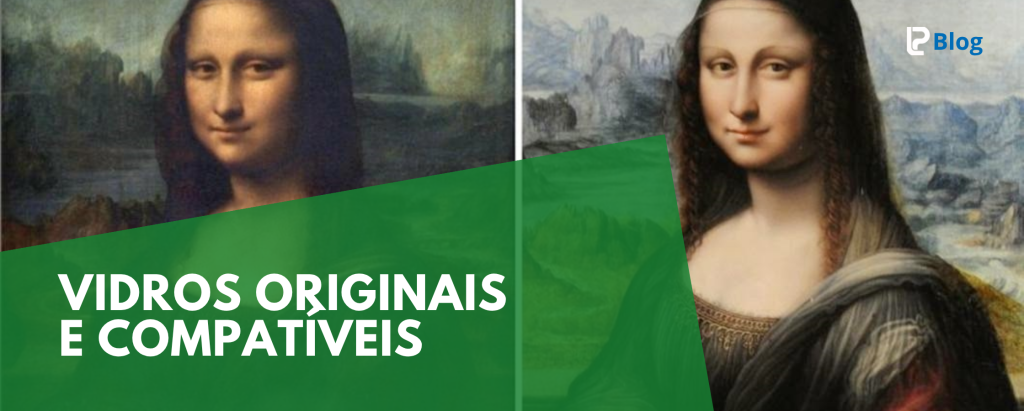 Comparativo técnico entre vidro original e compatível de máquina pesada em Goiânia com suporte VidrosTrator